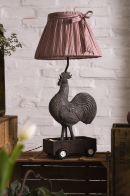 Lampa stołowa z kogutem farmhouse style Calyre & Eef