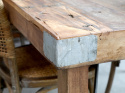 Postarzany drewniany stół GRIMAUD Chic Antique