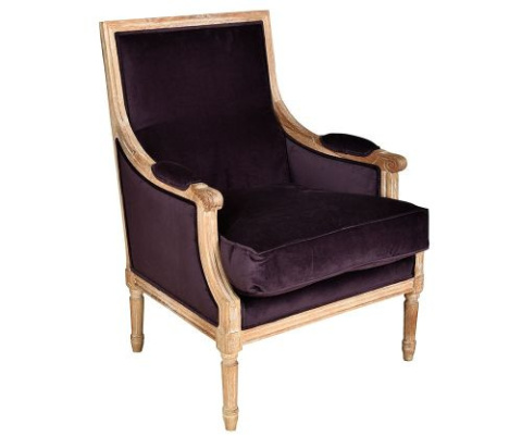 Klasyczny prosty fotel tapicerowany CLASSIC Belldeco