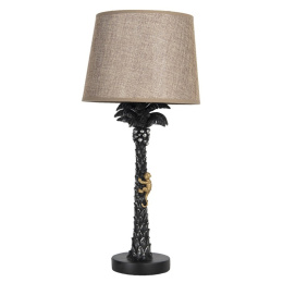Dekoracyjna lampa stołowa palma Clayre & Eef