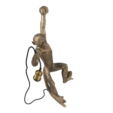 Designerski kinkiet małpa lampa ścienna Clayre & Eef