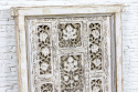 Indyjski ażurowy panel okienny w stylu orientalnym