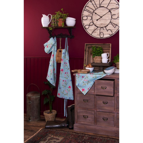 Duży drewniany zegar ścienny loftowy Clayre & Eef