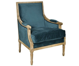 Klasyczny elegancki fotel malachit CLASSIC Belldeco