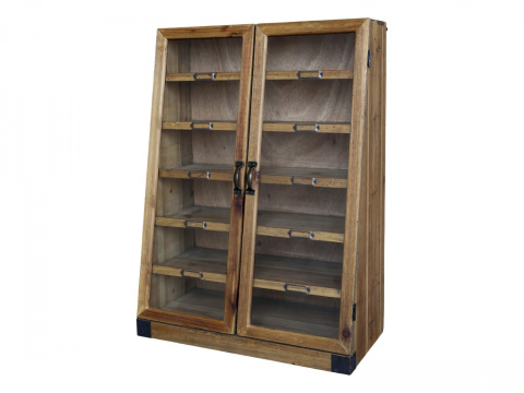 Drewniana szafka SCANDI z drzwiczkami Chic Antique