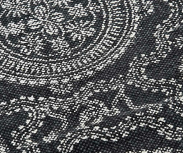Bawełniany szary dywan Eco-Etno Belldeco