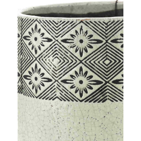 Okrągła osłonka donica szkliwiona ANTERO ALURO XXL