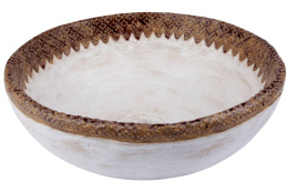 Umywalka ceramiczna nablatowa z koronką