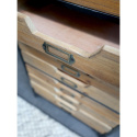 Drewniana szafka z szufladami loft Chic Antique