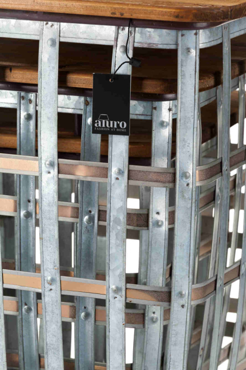 Metalowe kosze FARISA 3 sztuki ALURO