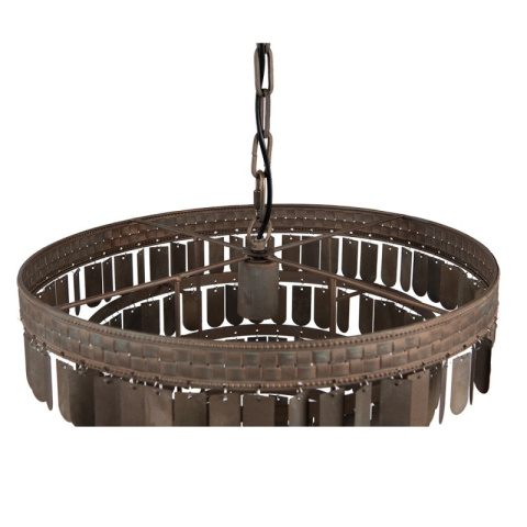 Metalowa lampa kaskadowa brąz antyczny Metalowa lampa kaskadowa brąz antyczny