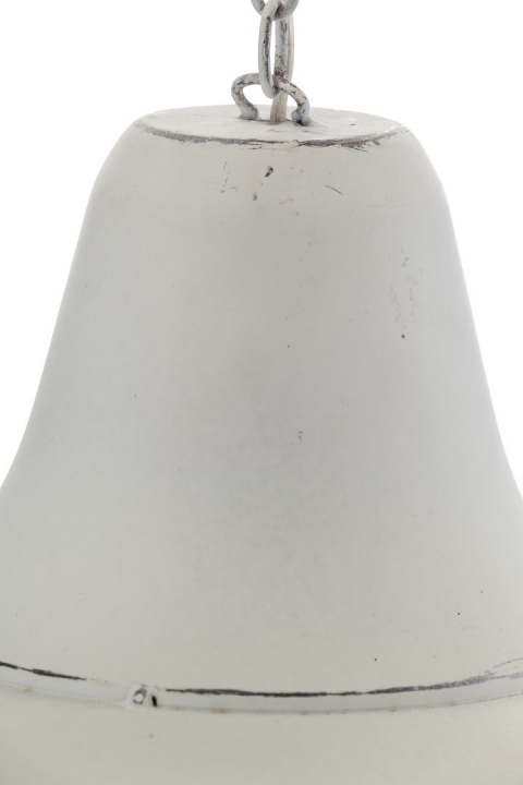 Industrialna biała lampa wisząca LOGAN ALURO