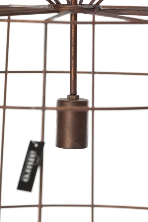 Ażurowa metalowa lampa wisząca MONO ALURO