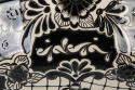 Czarna umywalka nablatowa - ceramika meksykańska