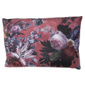 Dekoracyjna różowa poduszka w kwiaty 60x40 2 sztuki