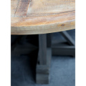 Okrągły stół drewniany na nodze Chic Antique