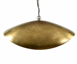 Metalowa złota lampa wisząca MODERN Belldeco 2