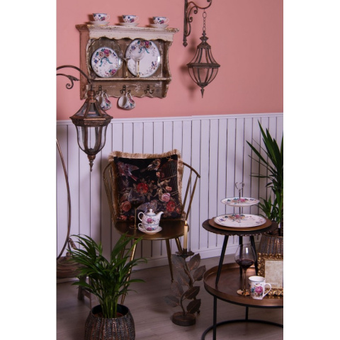 Postarzany kinkiet lampion ścienny latarnia vintage