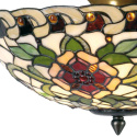 Lampa sufitowa TIFFANY w kwiaty Clayre & Eef