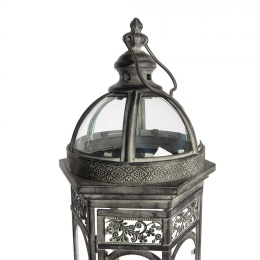 Metalowy dekoracyjny lampion latarnia Clayre & Eef 2