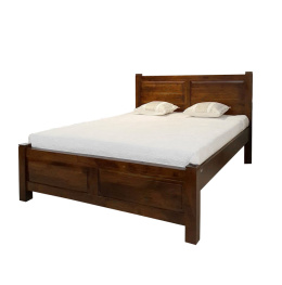 Drewniane kolonialne łóżko z Indii 180x200 cm