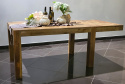 Meble kolonialne rozkładany stół drewniany toffi 140X90