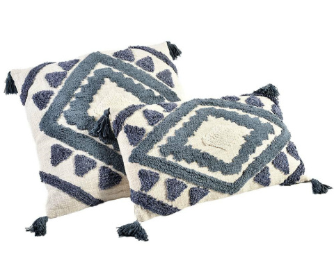 Prostokątna poduszka ozdobna z frędzlami BOHO 3 Belldeco