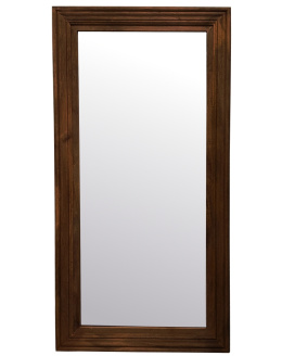 Wysokie lustro prostokątne w drewnianej ramie 180x90
