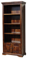 Meble indyjskie - klasyczny drewniany regał biblioteczka