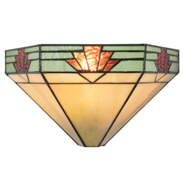 Witrażowy kinkiet stylowa lampa ścienna TIFFANY