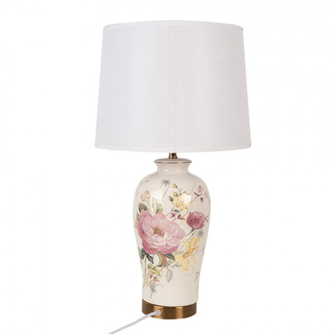 Duża lampa stołowa ceramiczna