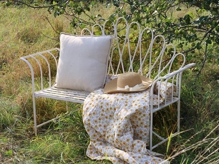 Meble ławka ogrodowa przecierana Chic Antique