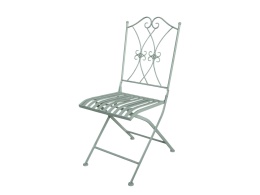 Metalowe krzesło ogrodowe BISTRO Chic Antique