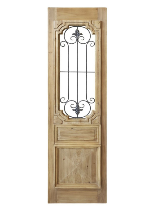 Dekor wysokie drzwi drewniane Chic Antique