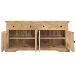 Meble kolonialne - duża indyjska komoda drewniana