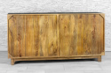 Orientalna komoda drewniana z półkami indyjska