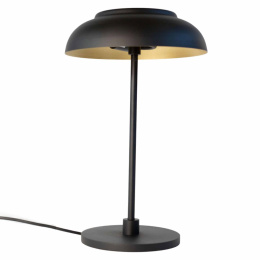 Czarna lampa stołowa metalowa Modern black Belldeco