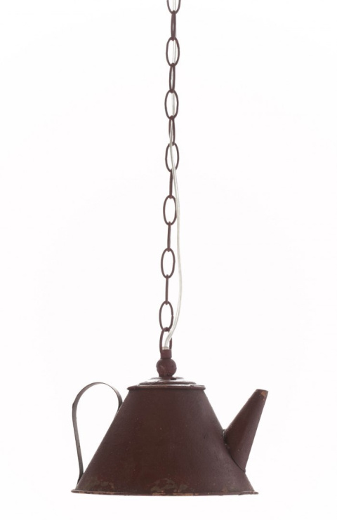 Lampa rustykalna wisząca imbryk LAMALI ALURO