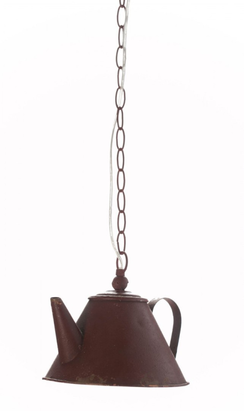 Lampa rustykalna wisząca imbryk LAMALI ALURO