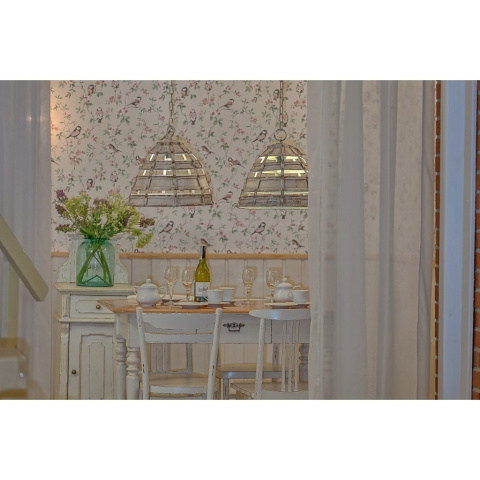 Metalowa lampa rustykalna wisząca MAZINE ALURO