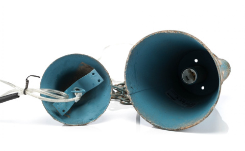 Rustykalna lampa wisząca czajnik retro LAMALI ALURO