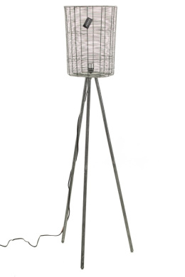 Nowoczesna metalowa lampa stojąca TARIKA ALURO