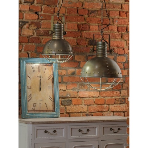 Loftowa metalowa lampa wisząca MATIX 3 ALURO