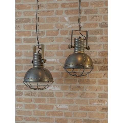 Loftowa metalowa lampa wisząca MATIX 3 ALURO