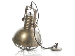 Industrialna metalowa lampa wisząca MATIX 2 ALURO
