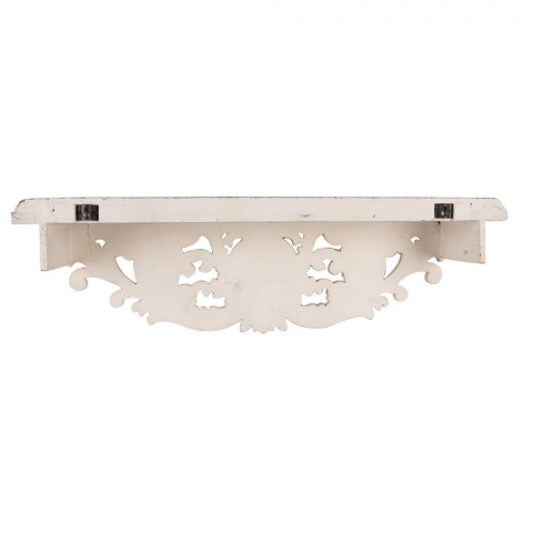 Drewniana półka ścienna rzeźbiona 2 szt. Clayre & Eef