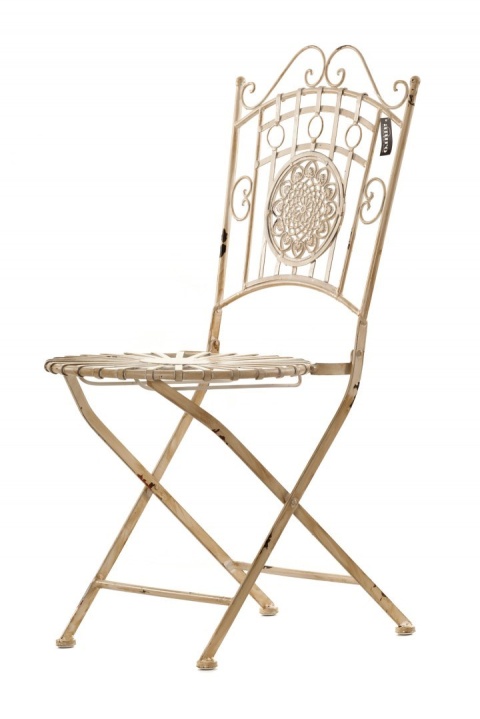 Krzesło ogrodowe składane prowansalskie CAPRI ALURO
