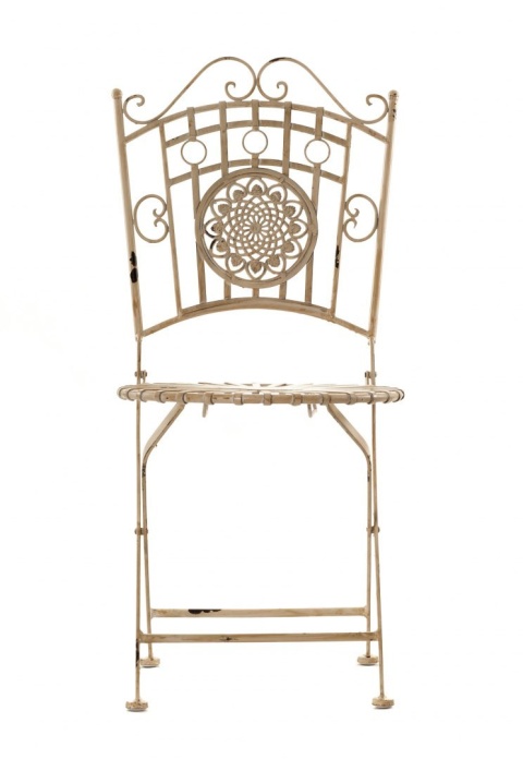 Krzesło ogrodowe składane prowansalskie CAPRI ALURO