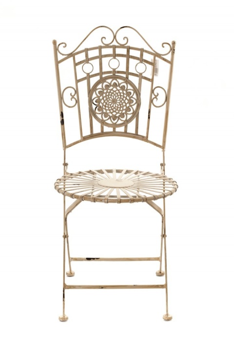 Krzesło ogrodowe składane prowansalskie CAPRI ALURO