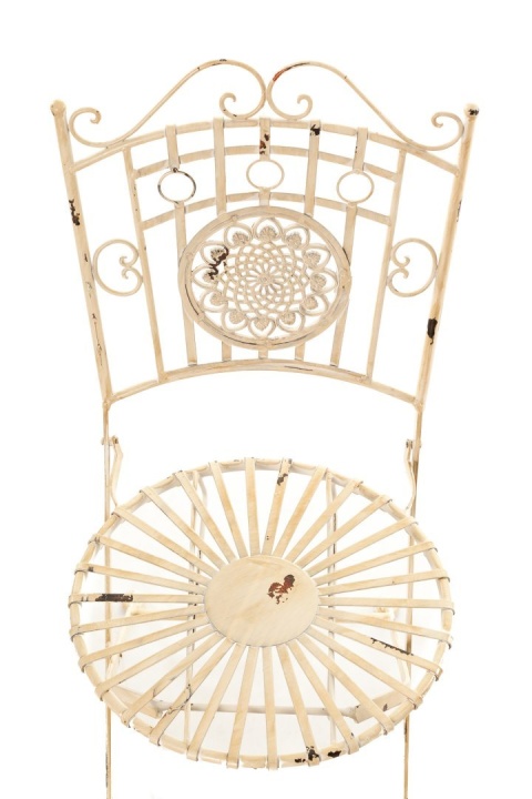 Krzesło ogrodowe składane prowansalskie CAPRI ALURO